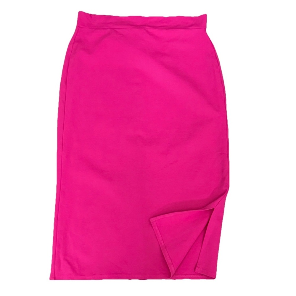 ☀️ $5 sale TheMogan Hot Pink Stretch Bodycon Skirt XL